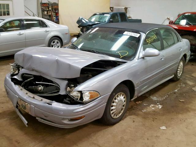 1G4HP52K94U260353 - 2004 BUICK LESABRE CU BLUE photo 2