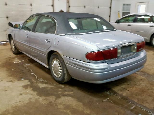 1G4HP52K94U260353 - 2004 BUICK LESABRE CU BLUE photo 3