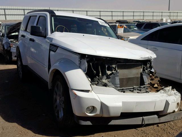 1D4PT4GKXBW604758 - 2011 DODGE NITRO HEAT WHITE photo 1