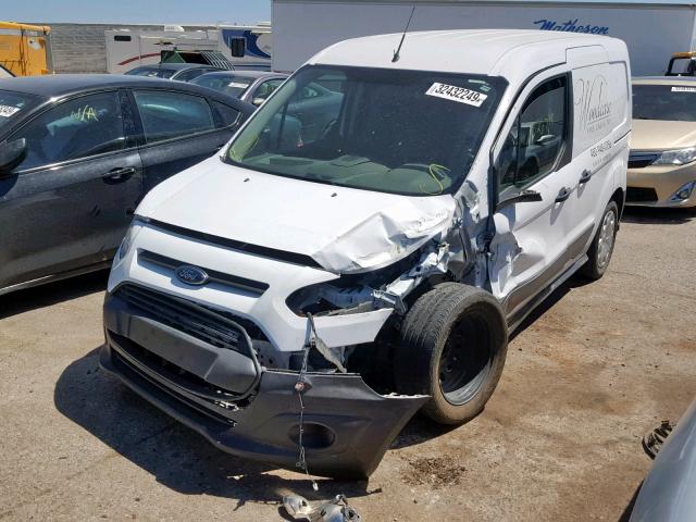 NM0LS6E79H1323370 - 2017 FORD TRANSIT CO WHITE photo 2