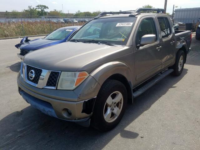 1N6AD07U45C415231 - 2005 NISSAN FRONTIER CREW CAB LE  photo 2