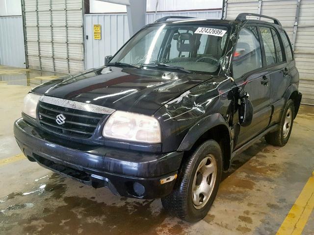 JS3TD62V714151216 - 2001 SUZUKI GRAND VITA BLACK photo 2