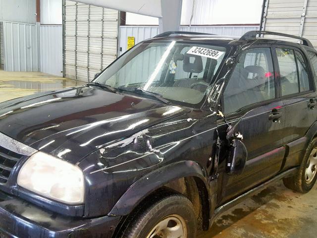 JS3TD62V714151216 - 2001 SUZUKI GRAND VITA BLACK photo 9