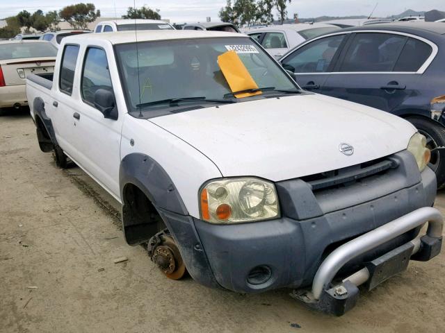 1N6ED27T53C467744 - 2003 NISSAN FRONTIER C WHITE photo 1