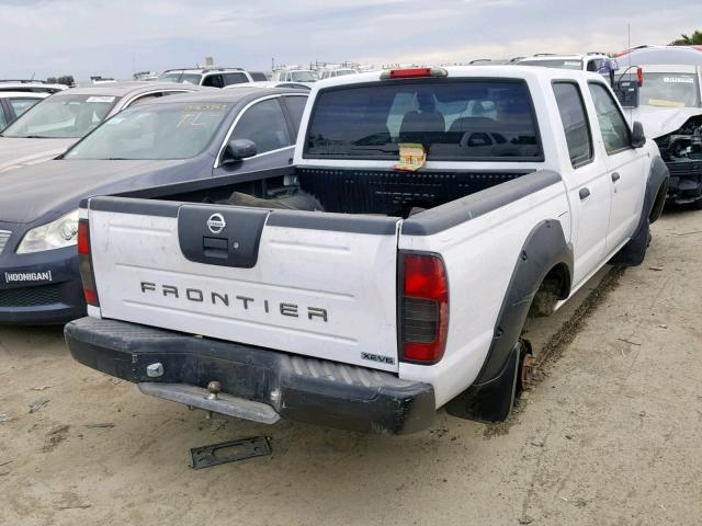 1N6ED27T53C467744 - 2003 NISSAN FRONTIER C WHITE photo 4