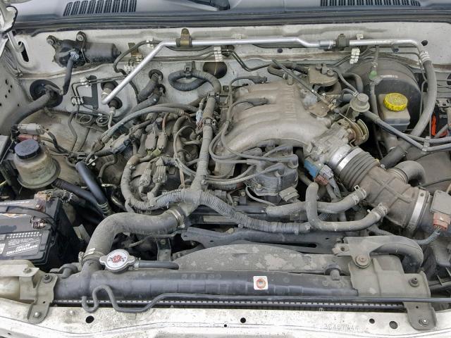 1N6ED27T53C467744 - 2003 NISSAN FRONTIER C WHITE photo 7