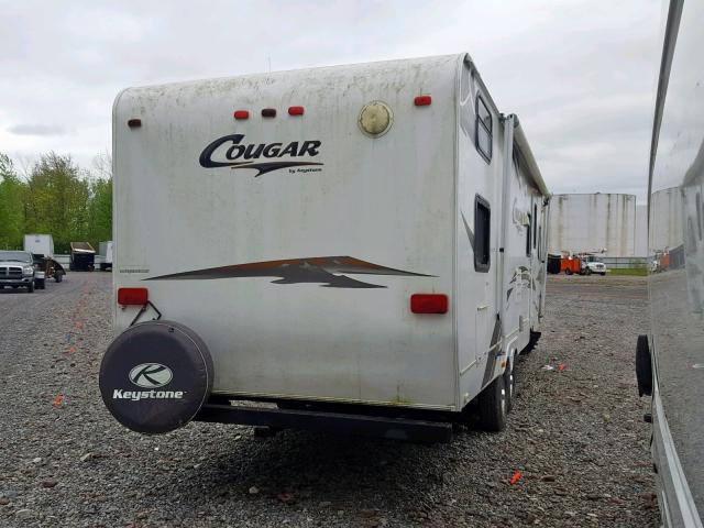 4YDT29B298V506187 - 2008 KEYSTONE COUGAR BEIGE photo 4