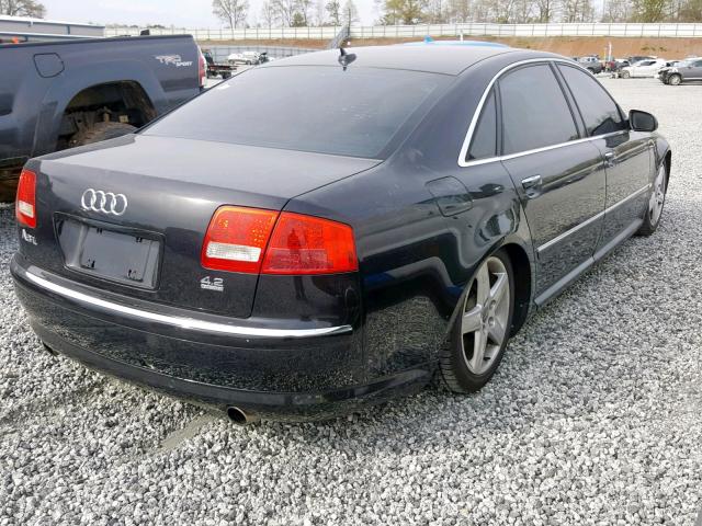 WAUMV44E47N020052 - 2007 AUDI A8 L QUATT BLACK photo 4