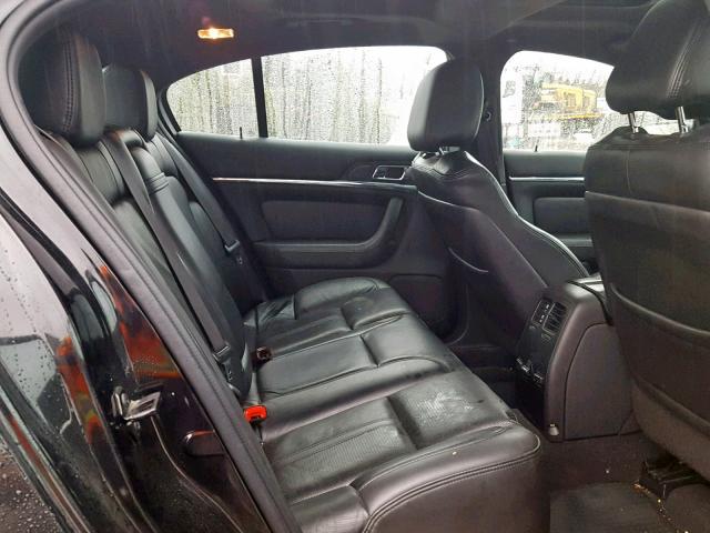 1LNHL9FT3AG611550 - 2010 LINCOLN MKS BLACK photo 6