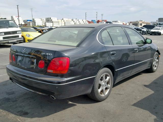 JT8BD69S130188339 - 2003 LEXUS GS 300 BLACK photo 4