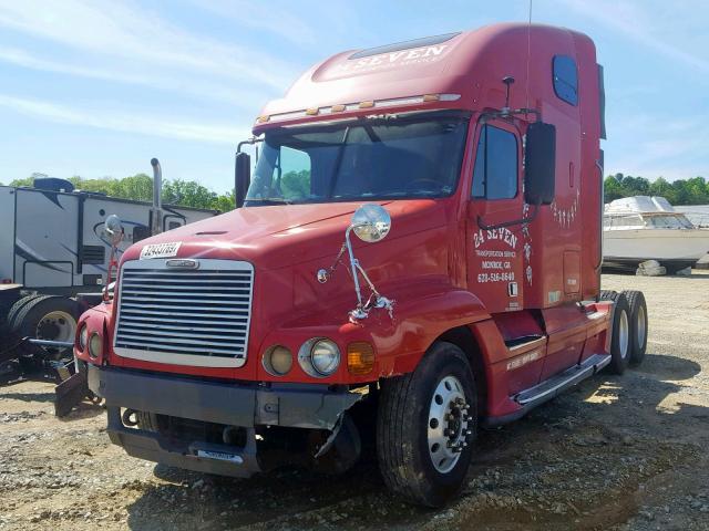 1FUJBBCG22LJ32416 - 2002 FREIGHTLINER CONVENTION RED photo 2