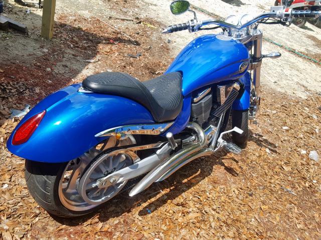 5VPHB26DX63002382 - 2006 VICTORY MOTORCYCLES HAMMER BLUE photo 4