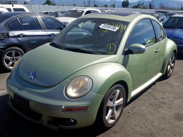 3VWSG31C26M412356 - 2006 VOLKSWAGEN NEW BEETLE Yaşıl foto 2
