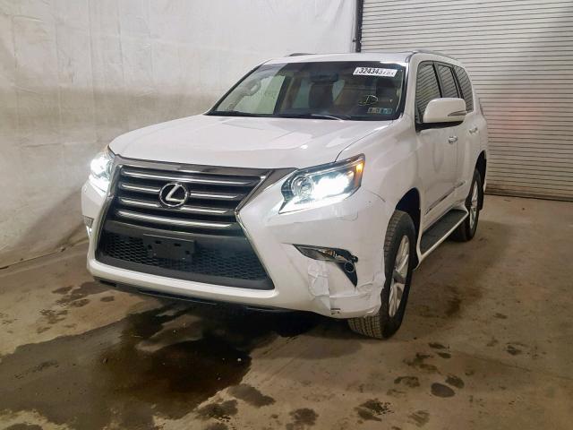 JTJBM7FX2J5183445 - 2018 LEXUS GX WHITE photo 2