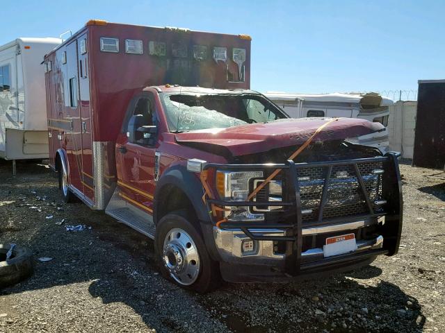 1FDUF5HT2HEC16809 - 2017 FORD F550 SUPER RED photo 1