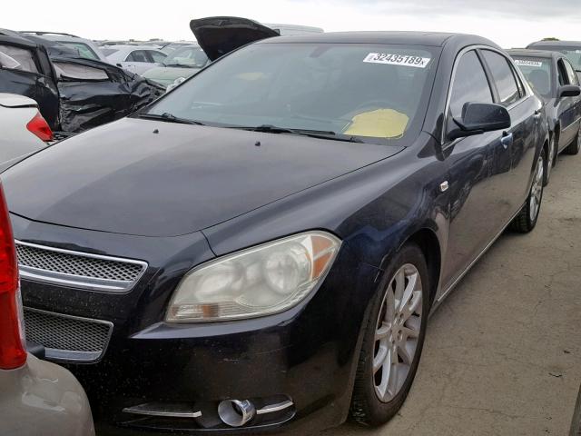 1G1ZK57768F205518 - 2008 CHEVROLET MALIBU LTZ 黑色 照片 2