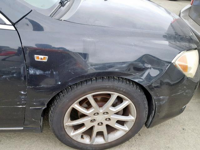 1G1ZK57768F205518 - 2008 CHEVROLET MALIBU LTZ 黑色 照片 9