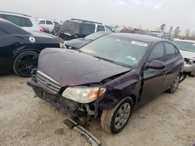 KMHDU46D69U662352 - 2009 HYUNDAI ELANTRA GLS  photo 2