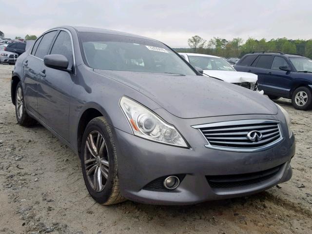 JN1CV6AR7CM675374 - 2012 INFINITI G37 GRAY photo 1