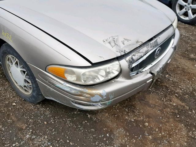 1G4HR54K6YU249971 - 2000 BUICK LESABRE LI TAN photo 9