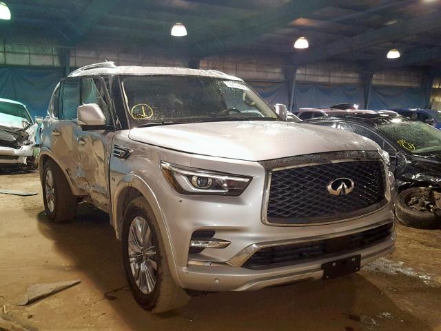 JN8AZ2NE4K9227026 - 2019 INFINITI QX80 LUXE SILVER photo 1