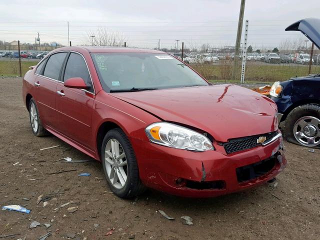 2G1WC5E37D1125341 - 2013 CHEVROLET IMPALA LTZ RED photo 1