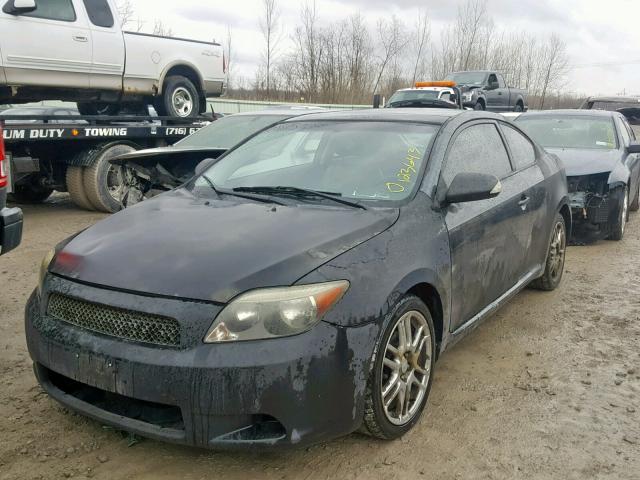 JTKDE177X50059889 - 2005 TOYOTA SCION TC შავი ფოტო 2