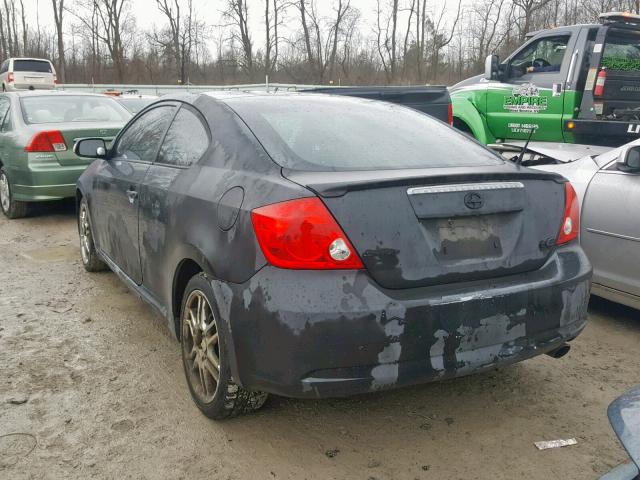 JTKDE177X50059889 - 2005 TOYOTA SCION TC შავი ფოტო 3