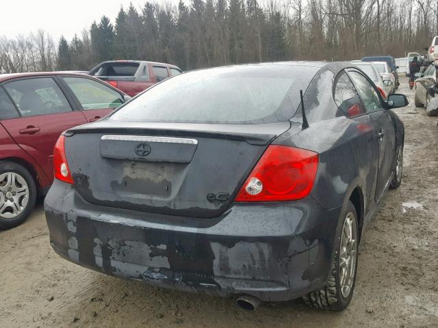 JTKDE177X50059889 - 2005 TOYOTA SCION TC შავი ფოტო 4