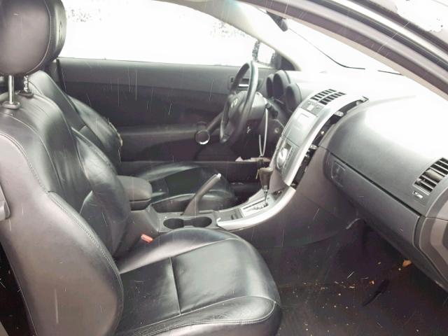 JTKDE177X50059889 - 2005 TOYOTA SCION TC შავი ფოტო 5
