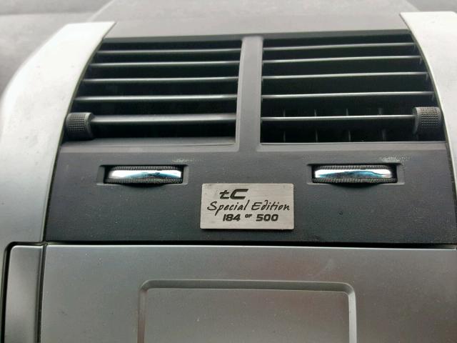 JTKDE177X50059889 - 2005 TOYOTA SCION TC შავი ფოტო 9