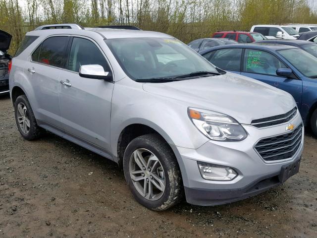 2GNFLGE33H6198922 - 2017 CHEVROLET EQUINOX PR SILVER photo 1