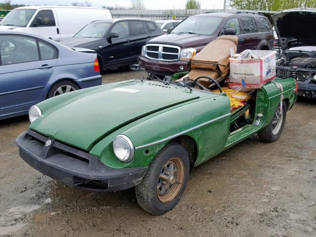 GVVDJ2AG510439 - 1980 MG MGB GREEN photo 2