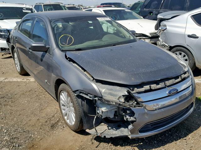 3FADP0L31AR133876 - 2010 FORD FUSION HYB GRAY photo 1