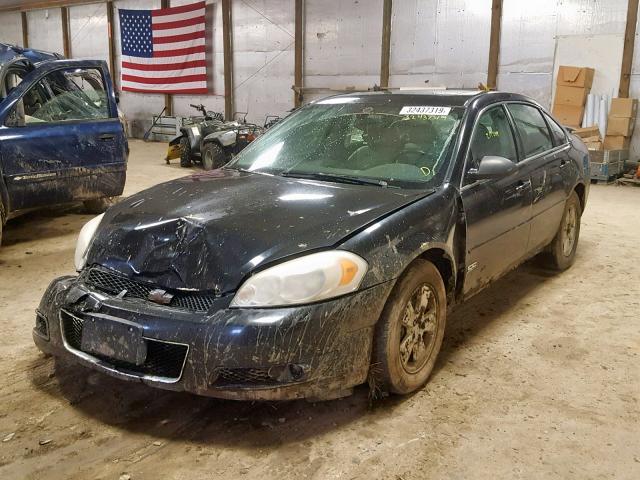 2G1WD58C569181372 - 2006 CHEVROLET IMPALA SUP 黑色 照片 2