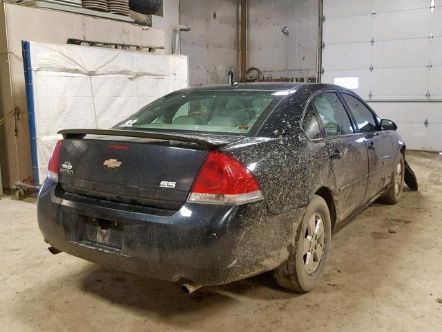 2G1WD58C569181372 - 2006 CHEVROLET IMPALA SUP 黑色 照片 4