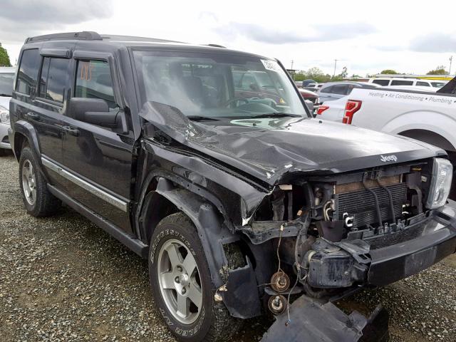 1J4RG4GK7AC159111 - 2010 JEEP COMMANDER 黑色 照片 1