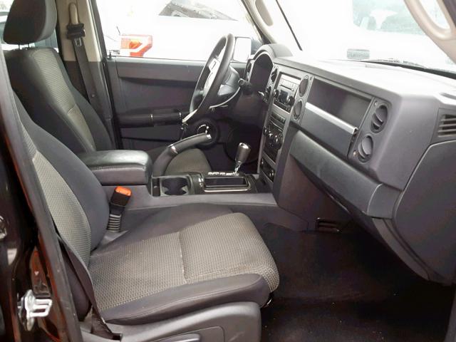 1J4RG4GK7AC159111 - 2010 JEEP COMMANDER 黑色 照片 5