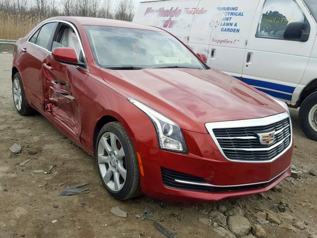 1G6AG5RX5F0124659 - 2015 CADILLAC ATS BURGUNDY photo 1