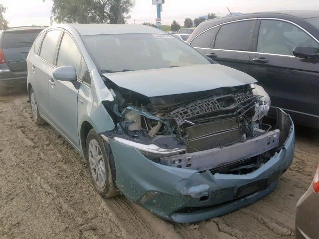 JTDZN3EU0D3276771 - 2013 TOYOTA PRIUS V BLUE photo 1