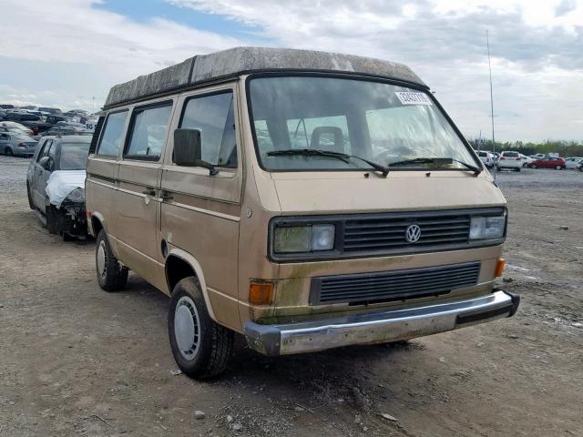 WV2ZB0251HH060880 - 1987 VOLKSWAGEN VANAGON CA GOLD photo 1