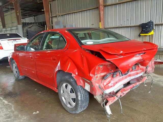 1G2NE52F93C173688 - 2003 PONTIAC GRAND AM S RED photo 3