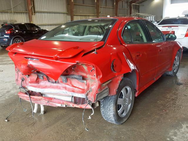 1G2NE52F93C173688 - 2003 PONTIAC GRAND AM S RED photo 4