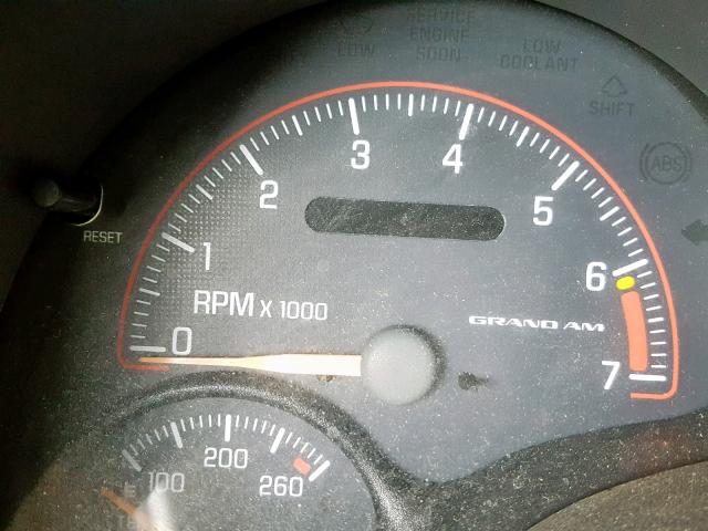 1G2NE52F93C173688 - 2003 PONTIAC GRAND AM S RED photo 8