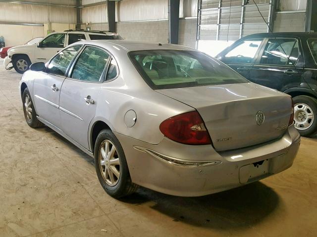 2G4WD562351286289 - 2005 BUICK LACROSSE C GRAY photo 3