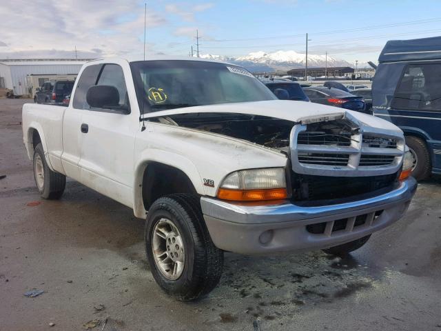 1B7GG22YXWS582520 - 1998 DODGE DAKOTA WHITE photo 1