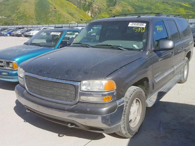 3GKEC16T02G327828 - 2002 GMC YUKON XL C GRAY photo 2