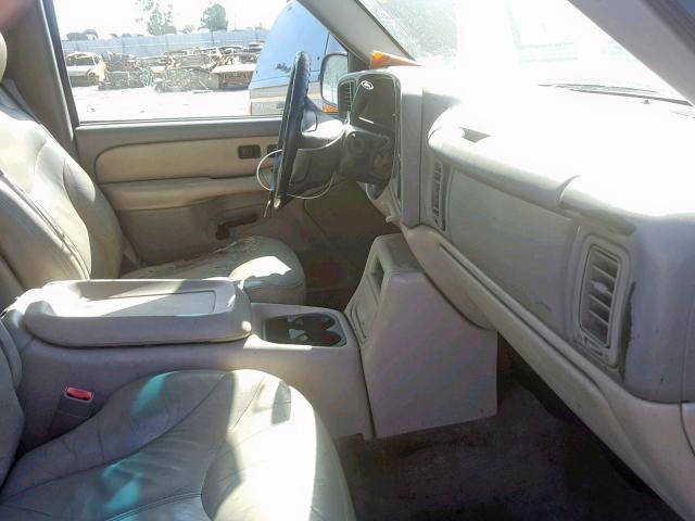 3GKEC16T02G327828 - 2002 GMC YUKON XL C GRAY photo 5