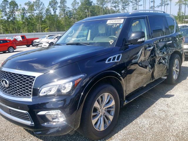 JN8AZ2NF6H9643483 - 2017 INFINITI QX80 BASE BLACK photo 10