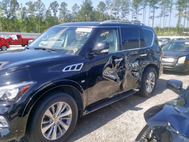 JN8AZ2NF6H9643483 - 2017 INFINITI QX80 BASE BLACK photo 9